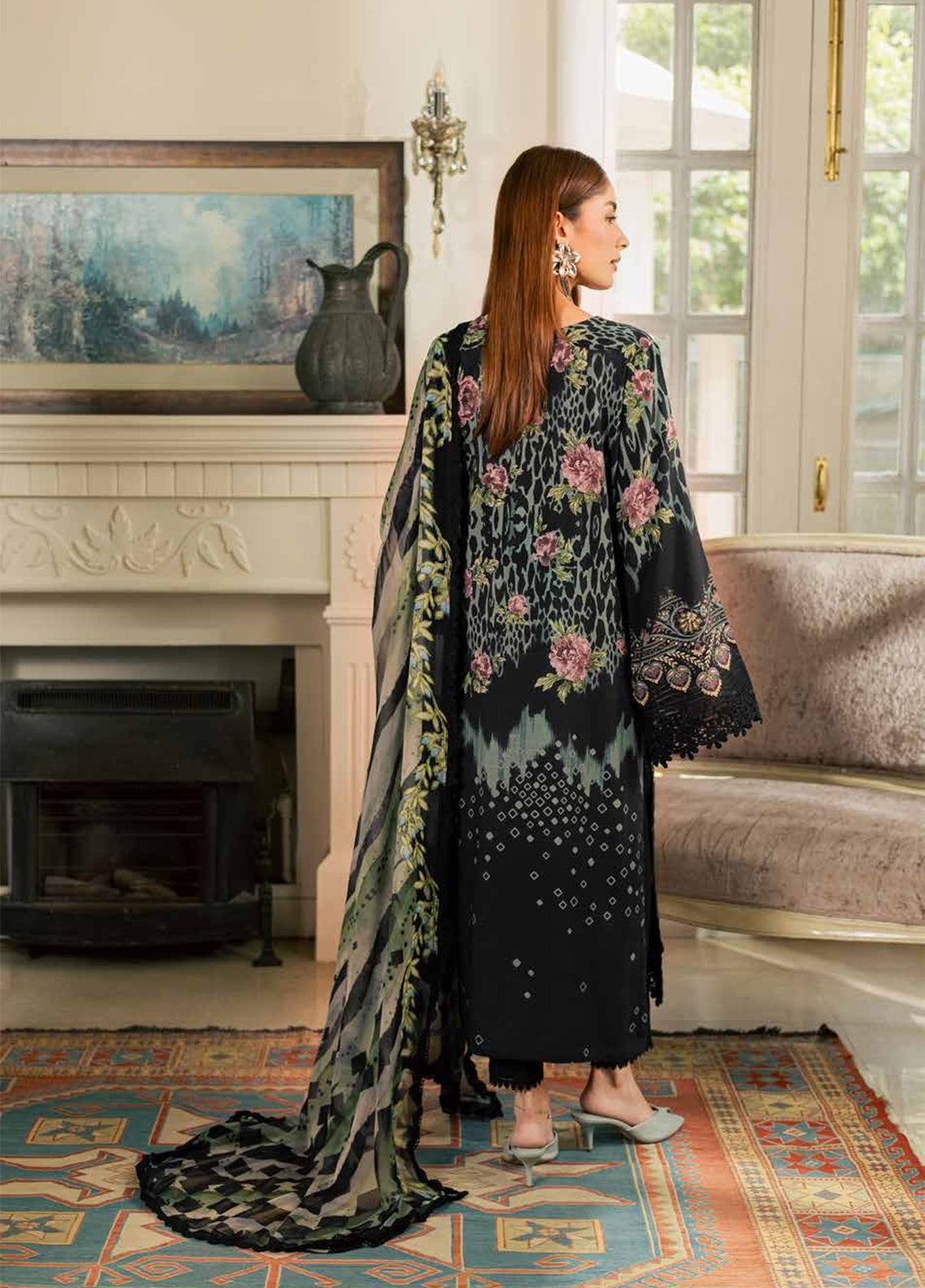 Signature Prints By Nureh Printed Slub Viscose 3 Piece Unstitched Suit NU26SPPSV D-SP-213 Signature Prints By Nureh Printed Slub Viscose 3 Piece Unstitched Suit NU26SPPSV D-SP-213