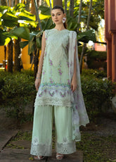 Signature by Elaf Embroidered Lawn Suits Unstitched 3 Piece - EF25EL 1A ARIA