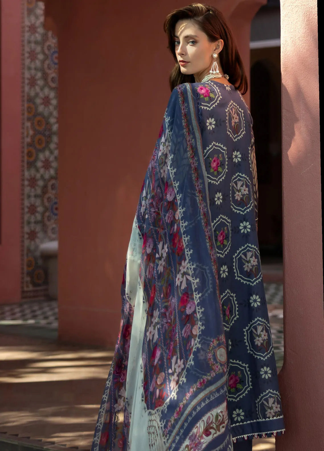 Signature by Elaf Embroidered Lawn Suits Unstitched 3 Piece - EF25EL 4A SYLVIE Signature by Elaf Embroidered Lawn Suits Unstitched 3 Piece - EF25EL 4A SYLVIE