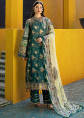 Signature by Elaf Embroidered Lawn Suits Unstitched 3 Piece - EF25EL 7A STAY CURIOUS