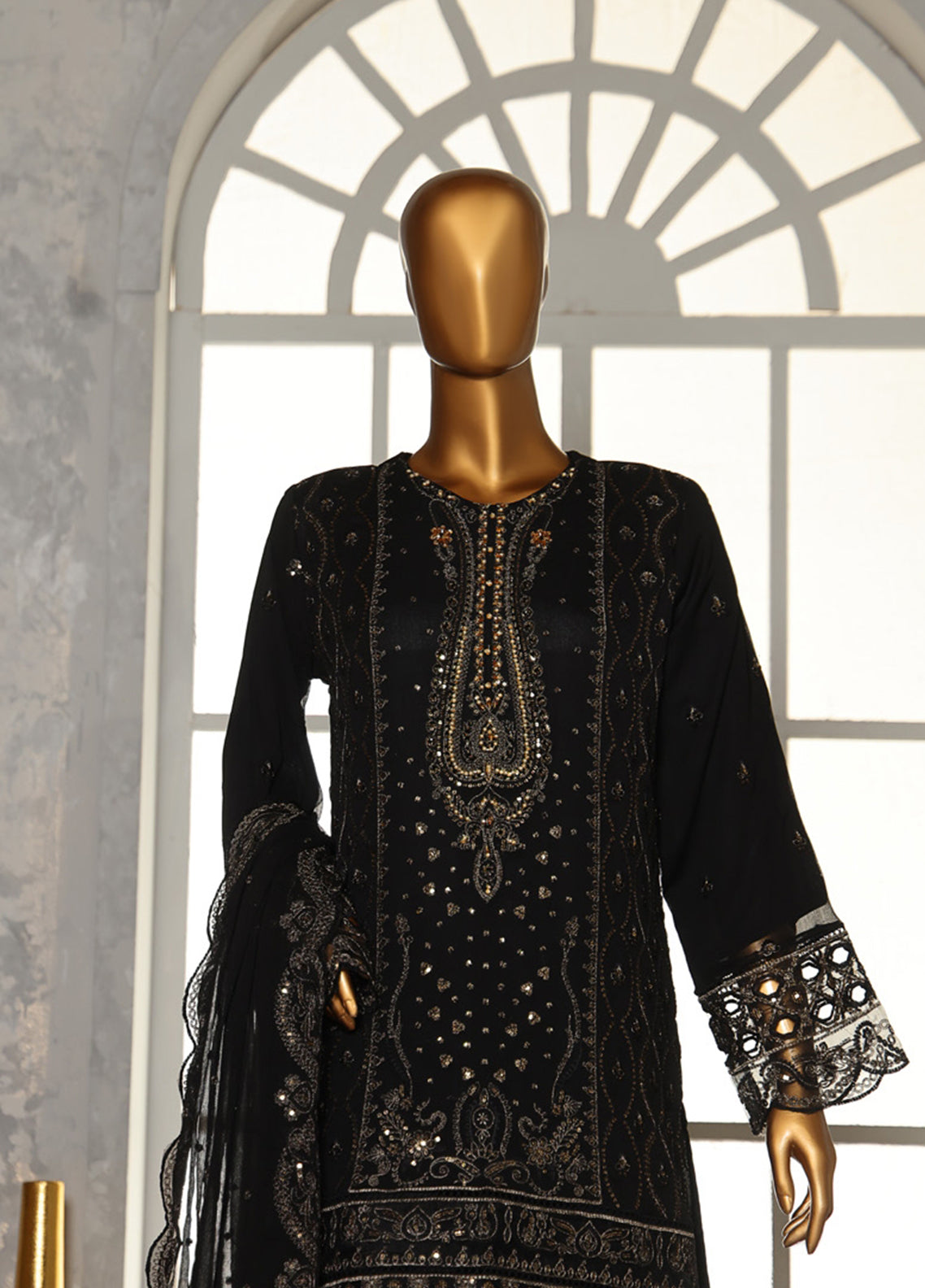 Silhouette Stories By Schick Formals Embroidered Chiffon 3 Piece Stitched Suit SDH26SS D-FEC-01 Silhouette Stories By Schick Formals Embroidered Chiffon 3 Piece Stitched Suit SDH26SS D-FEC-01