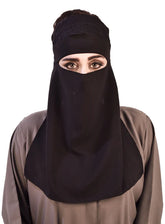 Single Layer Face Cover (Naqab) By Hijab ul Hareem - HH24FC 05