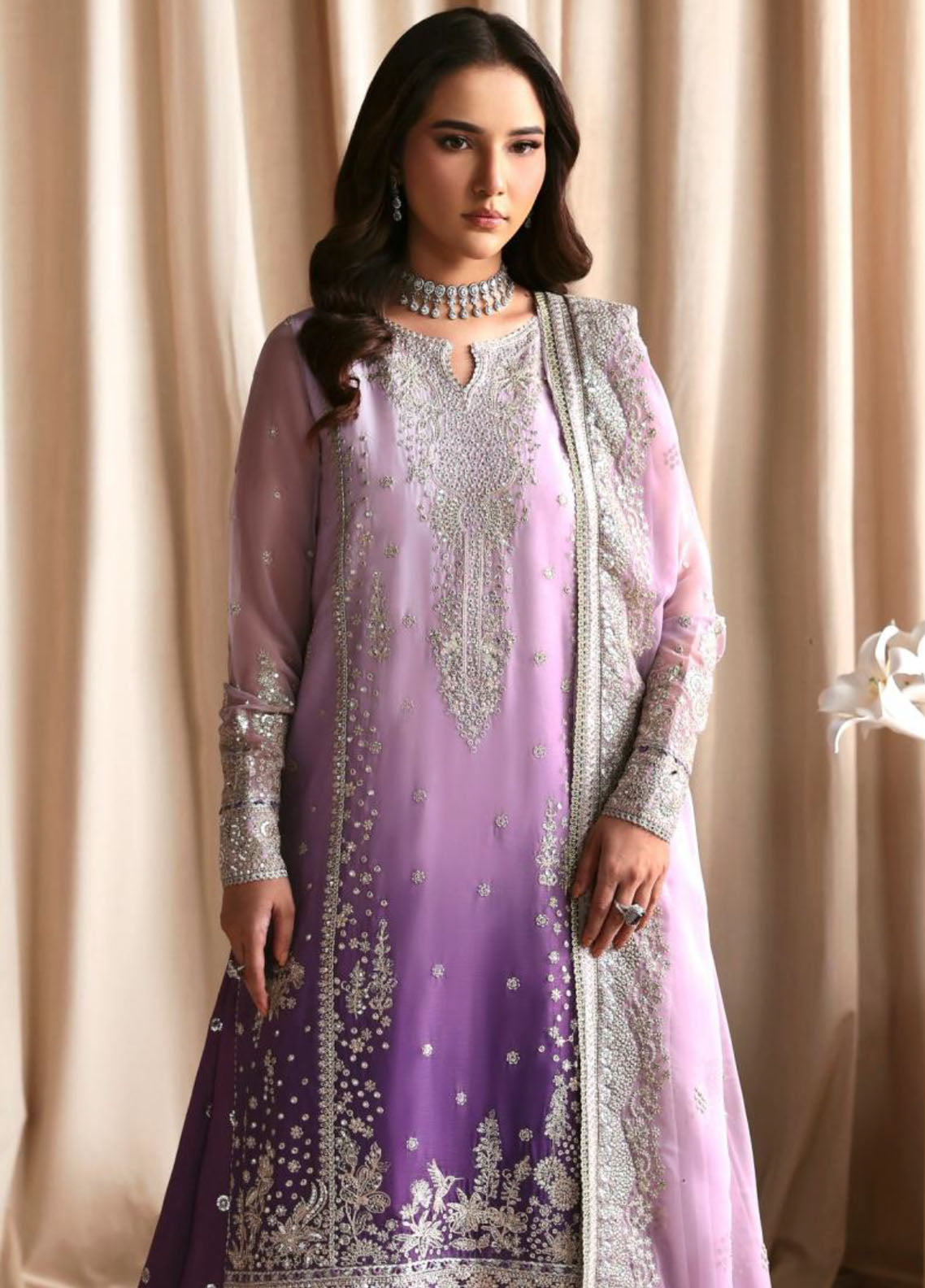 Siraya By Zarif Formal Embroidered Chiffon 3 Piece Unstitched Suit ZF26SPF D-ZR-SYA-02 NIGAH Siraya By Zarif Formal Embroidered Chiffon 3 Piece Unstitched Suit ZF26SPF D-ZR-SYA-02 NIGAH