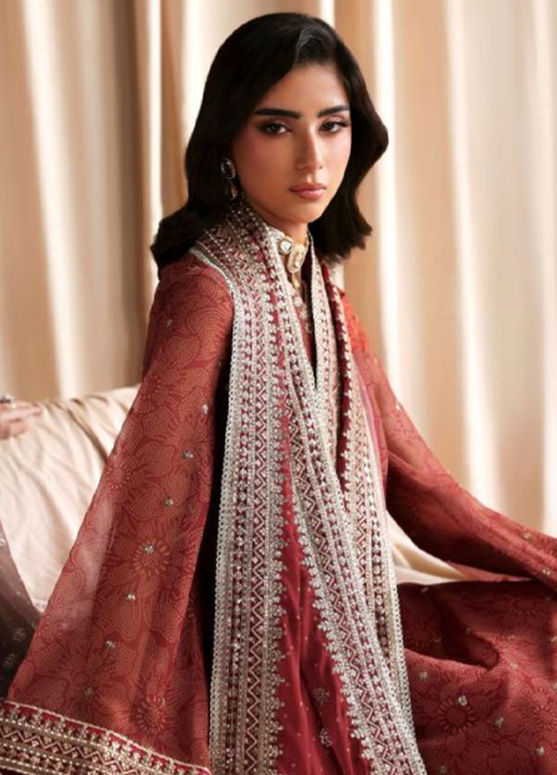 Siraya By Zarif Formal Embroidered Chiffon 3 Piece Unstitched Suit ZF26SPF D-ZR-SYA-04 MAHEEN Siraya By Zarif Formal Embroidered Chiffon 3 Piece Unstitched Suit ZF26SPF D-ZR-SYA-04 MAHEEN