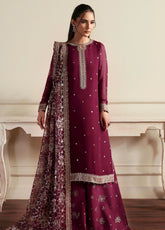 Siraya By Zarif Formal Embroidered Chiffon 3 Piece Unstitched Suit ZF26SPF D-ZR-SYA-08 ARASH