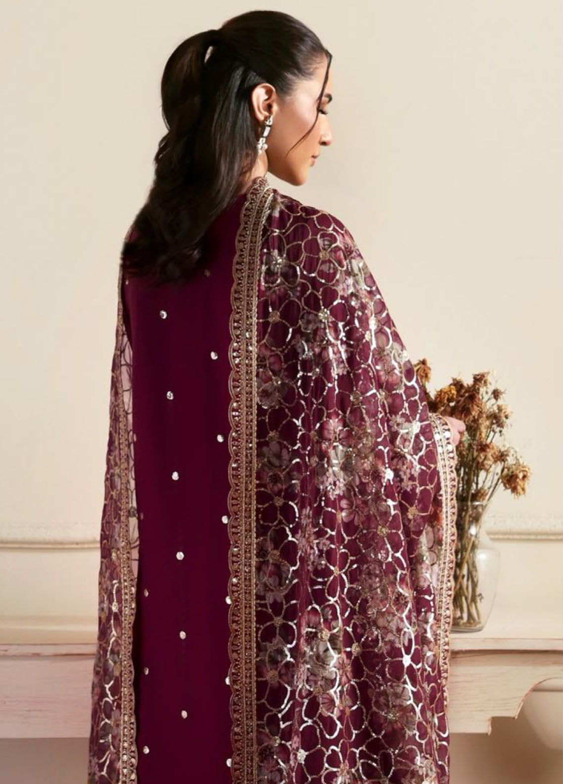 Siraya By Zarif Formal Embroidered Chiffon 3 Piece Unstitched Suit ZF26SPF D-ZR-SYA-08 ARASH Siraya By Zarif Formal Embroidered Chiffon 3 Piece Unstitched Suit ZF26SPF D-ZR-SYA-08 ARASH