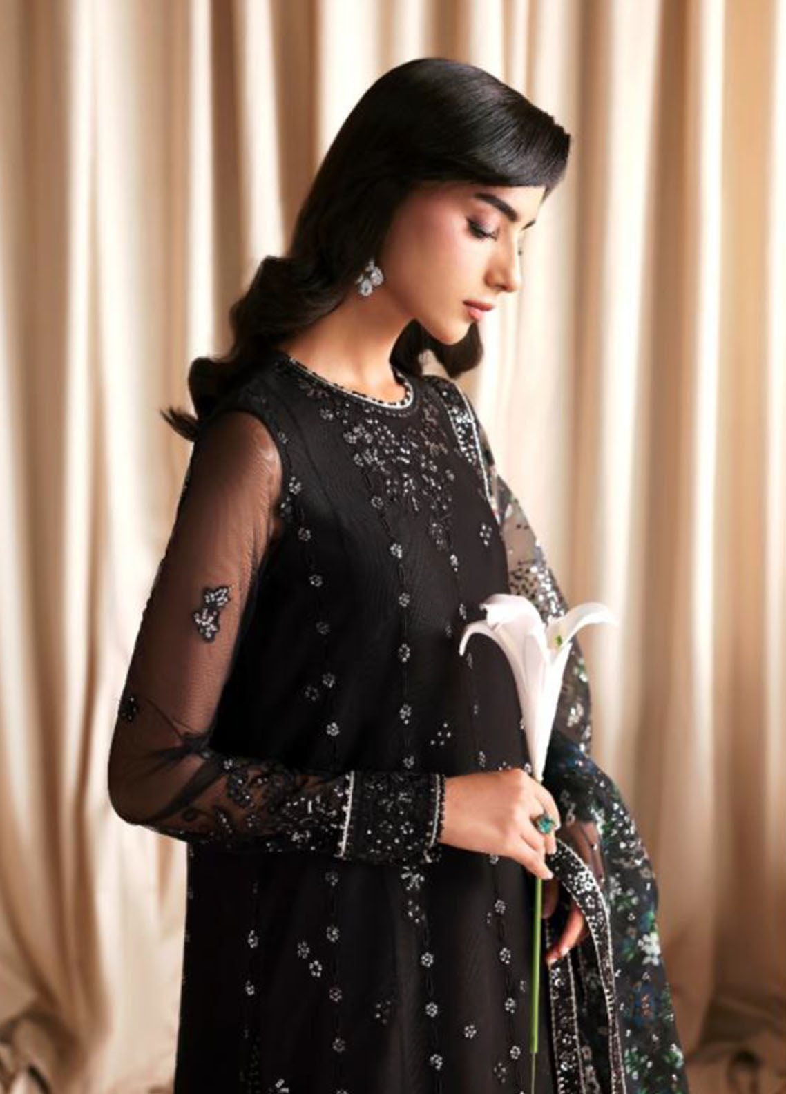 Siraya By Zarif Formal Embroidered Net 3 Piece Unstitched Suit ZF26SPF D-ZR-SYA-06 KAVISH Siraya By Zarif Formal Embroidered Net 3 Piece Unstitched Suit ZF26SPF D-ZR-SYA-06 KAVISH