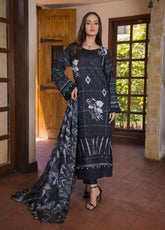 Sitara Gold By Schick Embroidered Lawn Unstitched 3 Piece Suit - SDH24SG 01