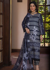 Sitara Gold By Schick Embroidered Lawn Unstitched 3 Piece Suit - SDH24SG 03