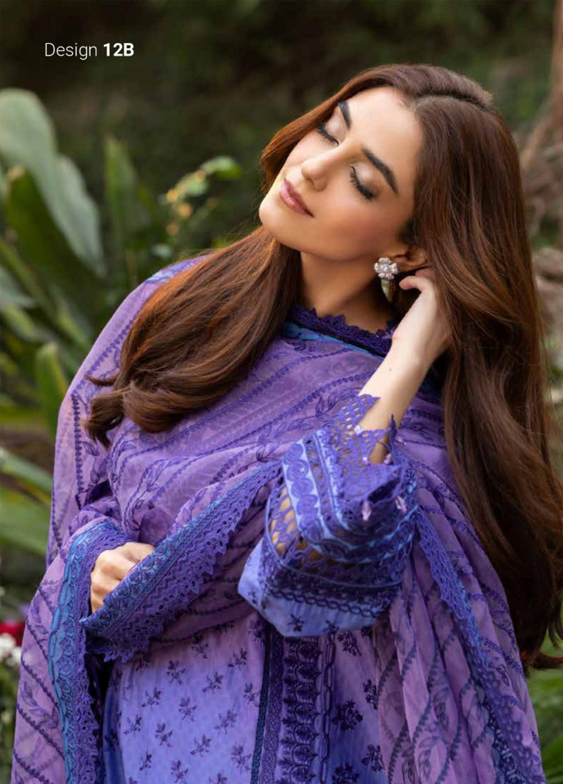 Sobia Nazir Embroidered Lawn Suits Unstitched 3 Piece - SN25LL 12B Sobia Nazir Embroidered Lawn Suits Unstitched 3 Piece - SN25LL 12B