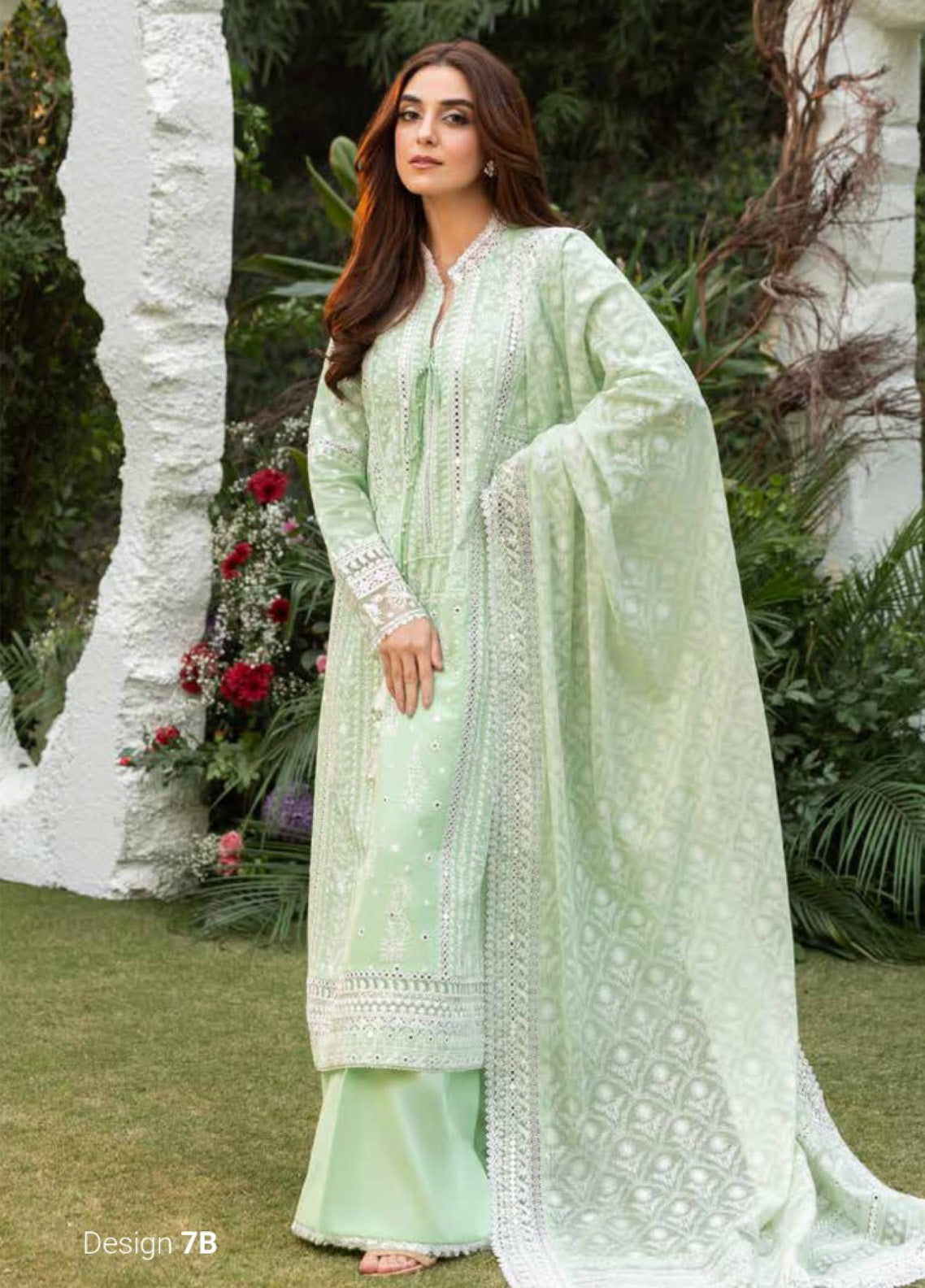 Sobia Nazir Embroidered Lawn Suits Unstitched 3 Piece - SN25LL 7B Sobia Nazir Embroidered Lawn Suits Unstitched 3 Piece - SN25LL 7B