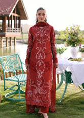 Soiree By Zarposh Luxury Embroidered Lawn 3 Piece Unstitched Suit ZP26SS D-CALYX