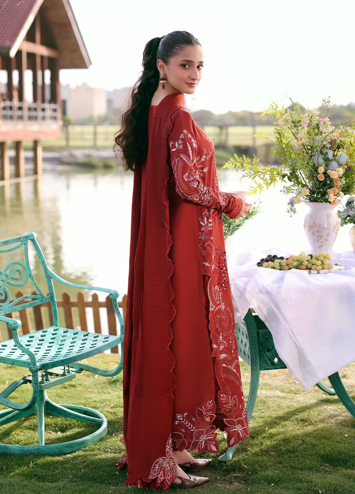 Soiree By Zarposh Luxury Embroidered Lawn 3 Piece Unstitched Suit ZP26SS D-CALYX Soiree By Zarposh Luxury Embroidered Lawn 3 Piece Unstitched Suit ZP26SS D-CALYX