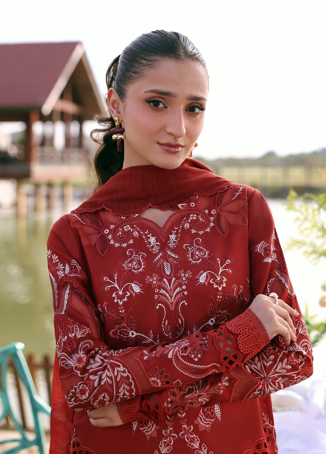 Soiree By Zarposh Luxury Embroidered Lawn 3 Piece Unstitched Suit ZP26SS D-CALYX Soiree By Zarposh Luxury Embroidered Lawn 3 Piece Unstitched Suit ZP26SS D-CALYX