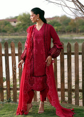 Soiree By Zarposh Luxury Embroidered Lawn 3 Piece Unstitched Suit ZP26SS D-CYNELLE