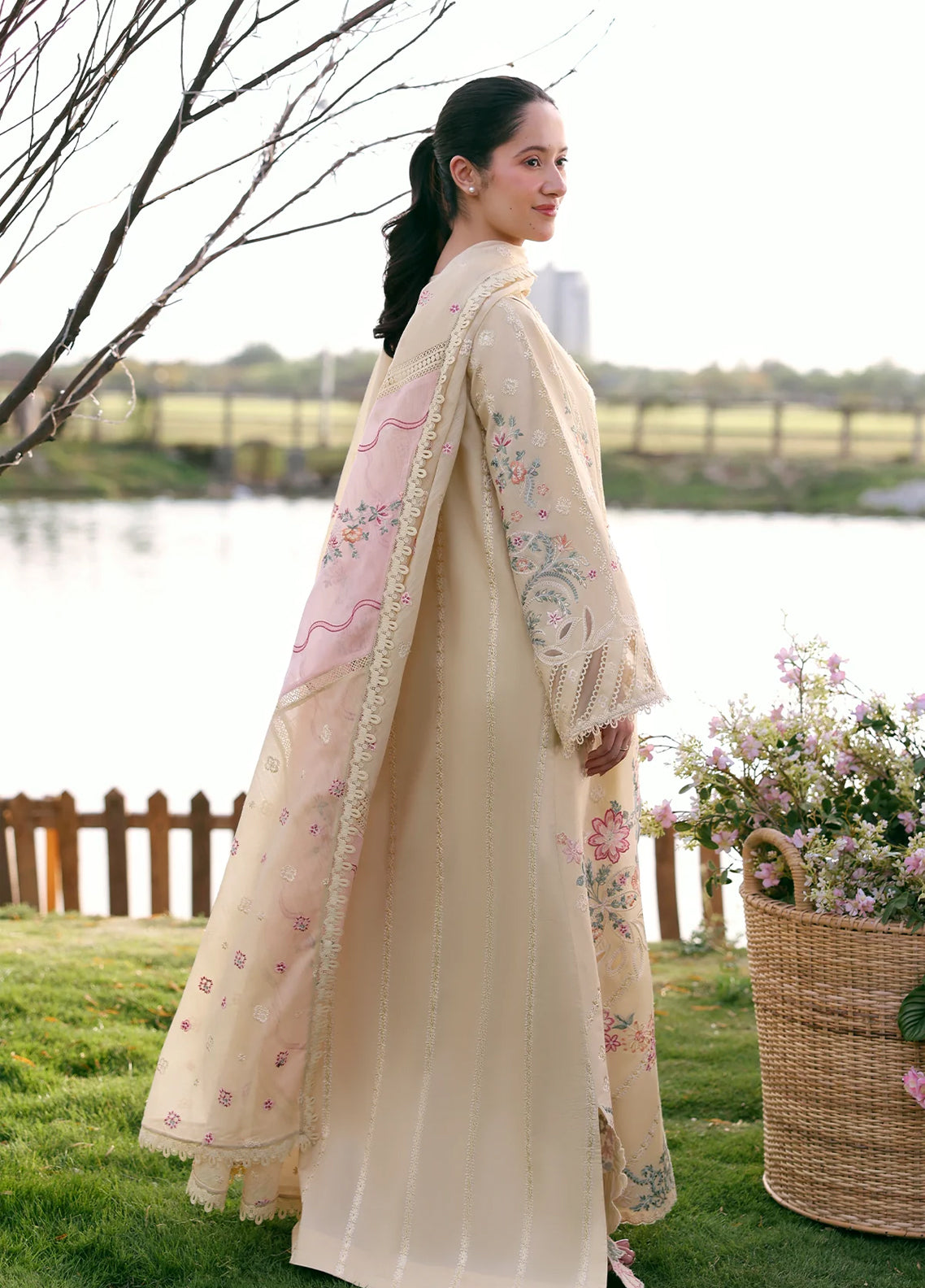 Soiree By Zarposh Luxury Embroidered Lawn 3 Piece Unstitched Suit ZP26SS D-ISMERA Soiree By Zarposh Luxury Embroidered Lawn 3 Piece Unstitched Suit ZP26SS D-ISMERA