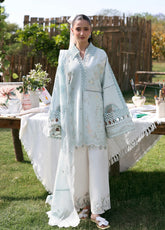 Soiree By Zarposh Luxury Embroidered Lawn 3 Piece Unstitched Suit ZP26SS D-KAELIS