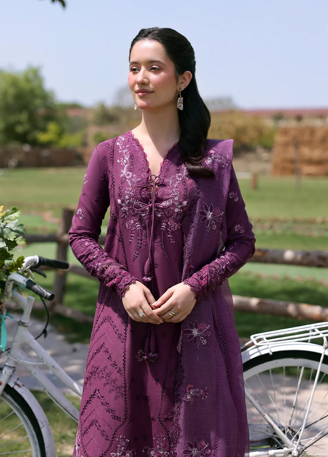 Soiree By Zarposh Luxury Embroidered Lawn 3 Piece Unstitched Suit ZP26SS D-ORIEN Soiree By Zarposh Luxury Embroidered Lawn 3 Piece Unstitched Suit ZP26SS D-ORIEN