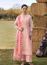 Soiree By Zarposh Luxury Embroidered Lawn 3 Piece Unstitched Suit ZP26SS D-SELYN