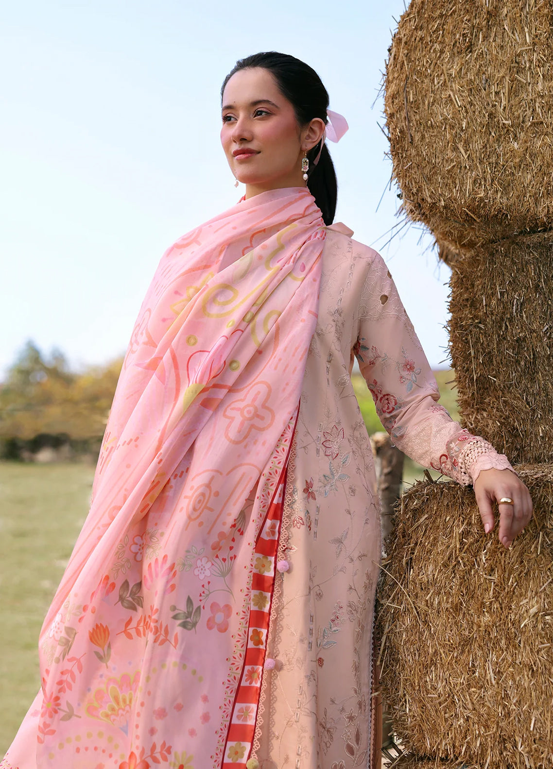 Soiree By Zarposh Luxury Embroidered Lawn 3 Piece Unstitched Suit ZP26SS D-SELYN Soiree By Zarposh Luxury Embroidered Lawn 3 Piece Unstitched Suit ZP26SS D-SELYN