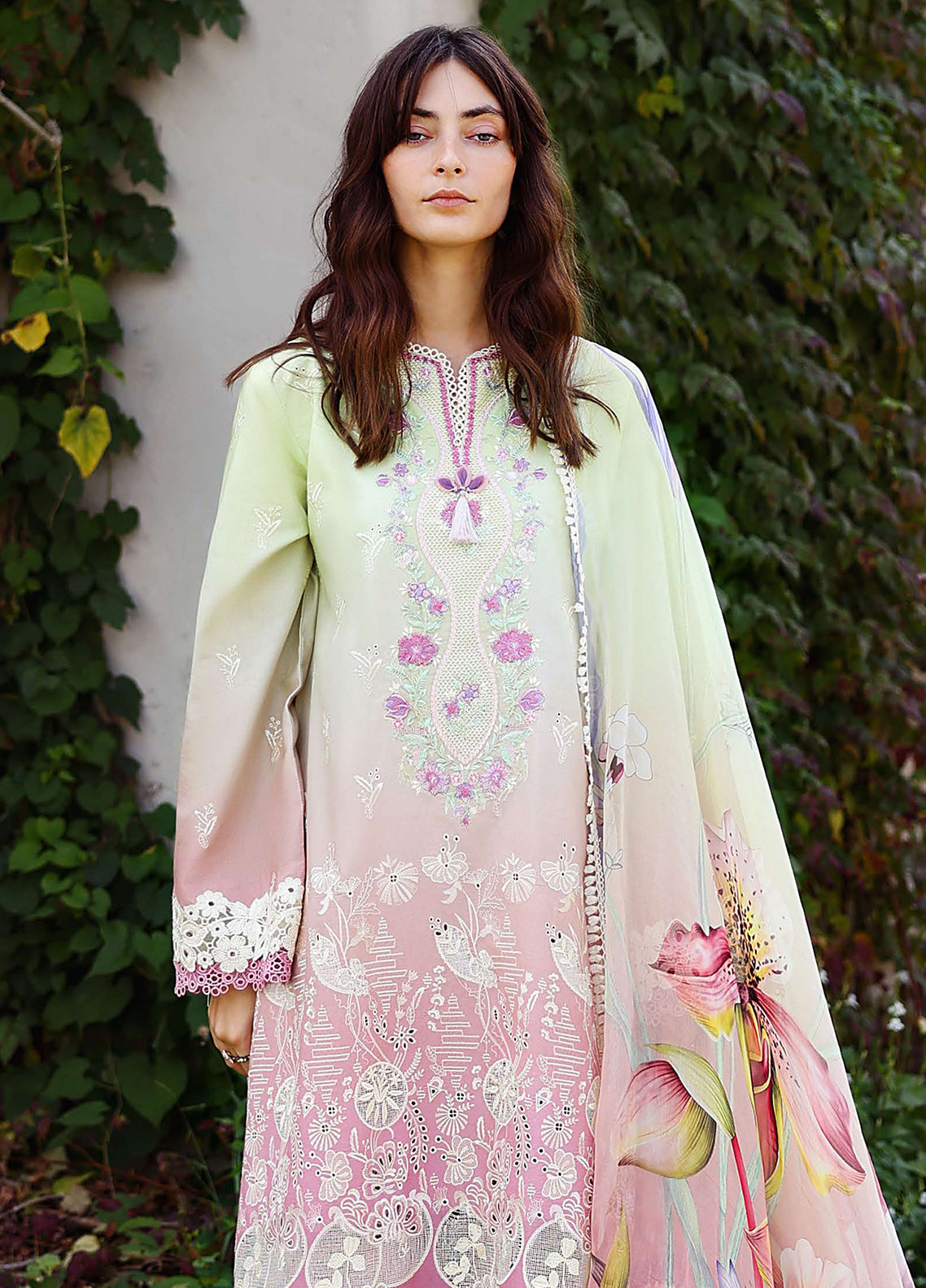 Solace Ombre By Mushq Chikankari Lawn 3 Piece Unstitched Suit MQ26SOC D-04 PETAL PULL Solace Ombre By Mushq Chikankari Lawn 3 Piece Unstitched Suit MQ26SOC D-04 PETAL PULL