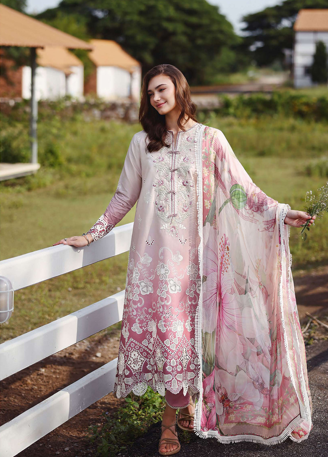Solace Ombre By Mushq Chikankari Lawn 3 Piece Unstitched Suit MQ26SOC D-09 DEW DRIFT Solace Ombre By Mushq Chikankari Lawn 3 Piece Unstitched Suit MQ26SOC D-09 DEW DRIFT