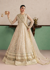 Sorelle By Aylin Luxury Festive Embroidered Net 3 Piece Unstitched Suit AY26SLF D-02 AURELLE
