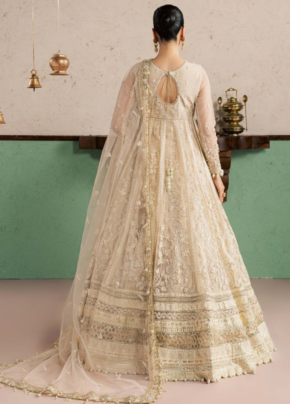 Sorelle By Aylin Luxury Festive Embroidered Net 3 Piece Unstitched Suit AY26SLF D-02 AURELLE Sorelle By Aylin Luxury Festive Embroidered Net 3 Piece Unstitched Suit AY26SLF D-02 AURELLE