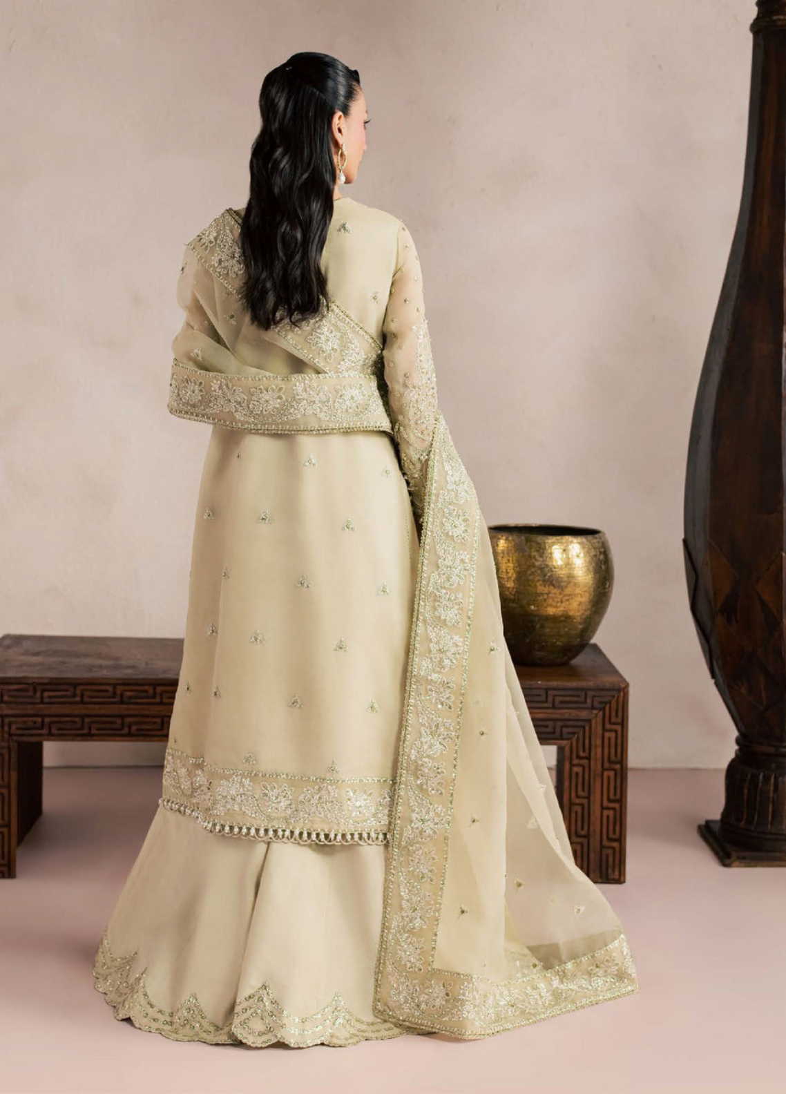 Sorelle By Aylin Luxury Festive Embroidered Organza 3 Piece Unstitched Suit AY26SLF D-06 ORLINA Sorelle By Aylin Luxury Festive Embroidered Organza 3 Piece Unstitched Suit AY26SLF D-06 ORLINA
