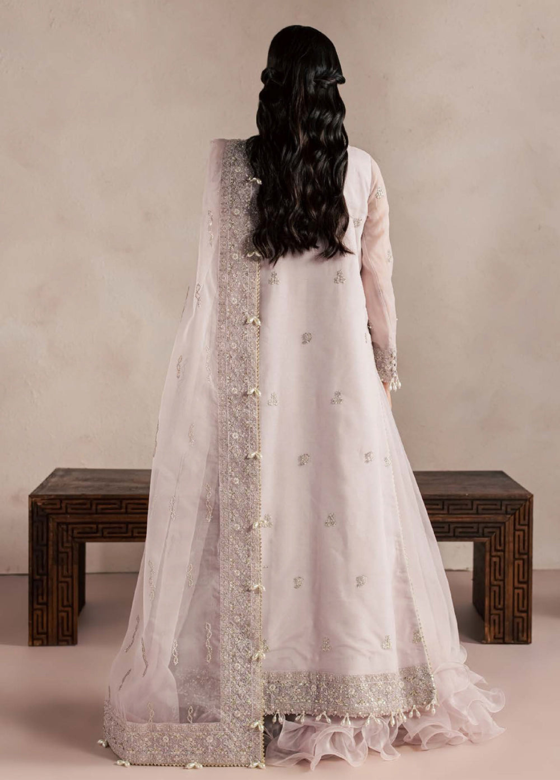 Sorelle By Aylin Luxury Festive Embroidered Organza 3 Piece Unstitched Suit AY26SLF D-07 ELARA Sorelle By Aylin Luxury Festive Embroidered Organza 3 Piece Unstitched Suit AY26SLF D-07 ELARA