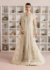 Sorelle By Aylin Luxury Festive Embroidered Organza 3 Piece Unstitched Suit AY26SLF D-08 IVANA