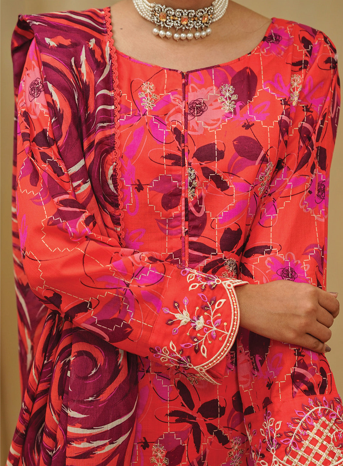 Sufina's by VS Textile Embroidered Lawn Suits Unstitched 3 Piece - VS25SL 4402 Sufina's by VS Textile Embroidered Lawn Suits Unstitched 3 Piece - VS25SL 4402