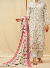 Sufina's by VS Textile Embroidered Lawn Suits Unstitched 3 Piece - VS25SL 4414