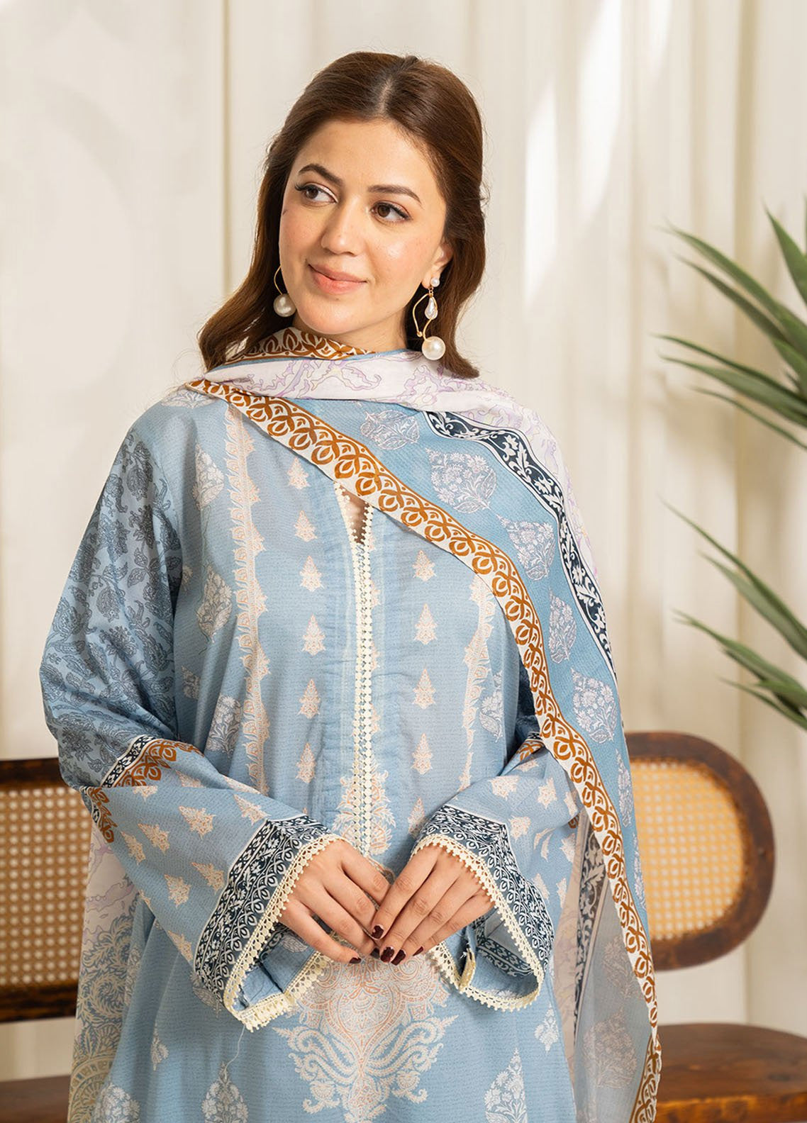 Sule by Coco Zara Shahjahan Printed Lawn Suits Unstitched 3 Piece - CZS25SPL 06 Sule by Coco Zara Shahjahan Printed Lawn Suits Unstitched 3 Piece - CZS25SPL 06