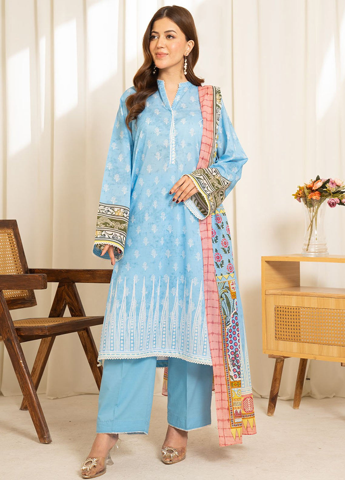 Sule by Coco Zara Shahjahan Printed Lawn Suits Unstitched 3 Piece - CZS25SPL 08 Sule by Coco Zara Shahjahan Printed Lawn Suits Unstitched 3 Piece - CZS25SPL 08