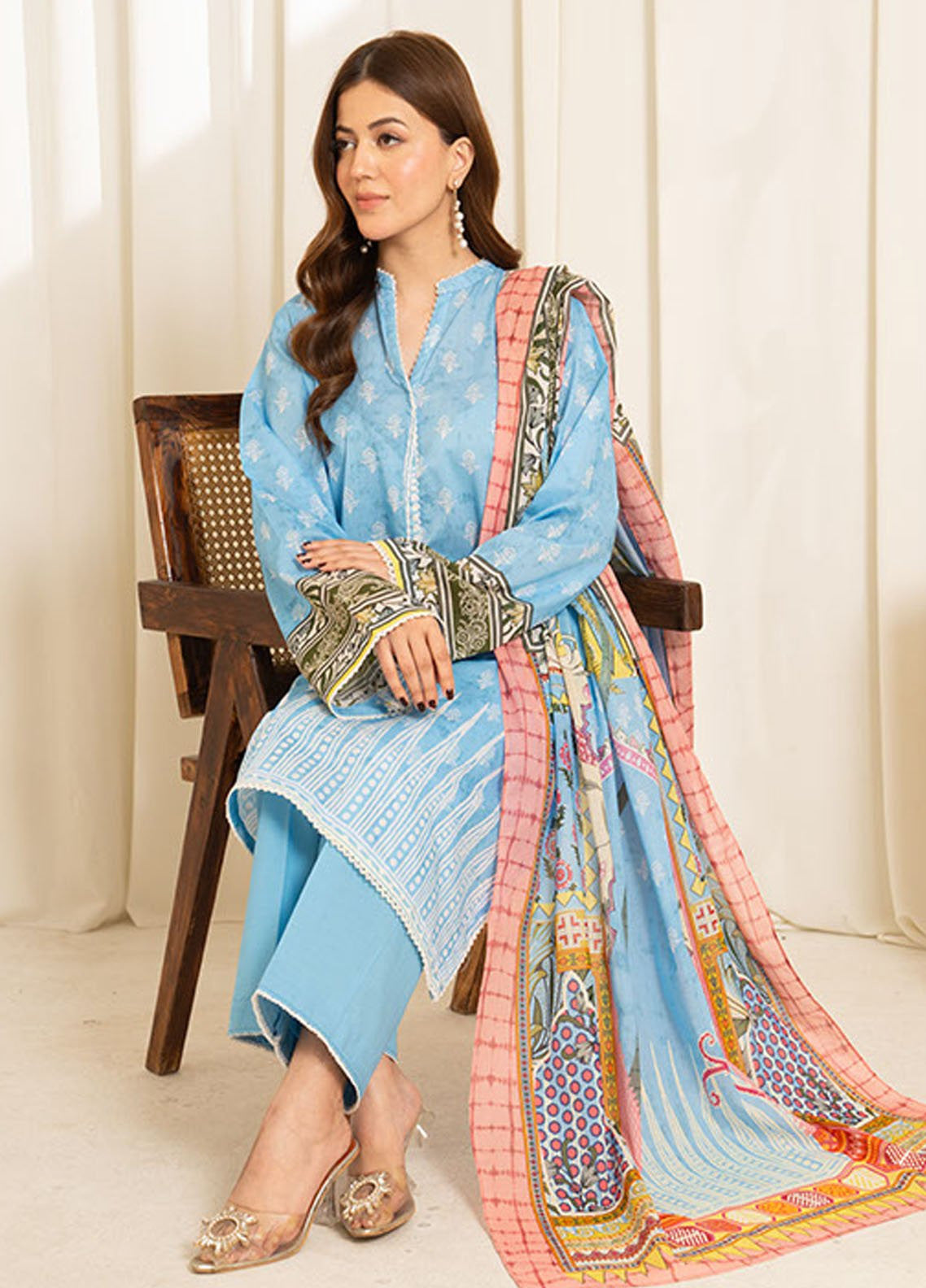 Sule by Coco Zara Shahjahan Printed Lawn Suits Unstitched 3 Piece - CZS25SPL 08 Sule by Coco Zara Shahjahan Printed Lawn Suits Unstitched 3 Piece - CZS25SPL 08