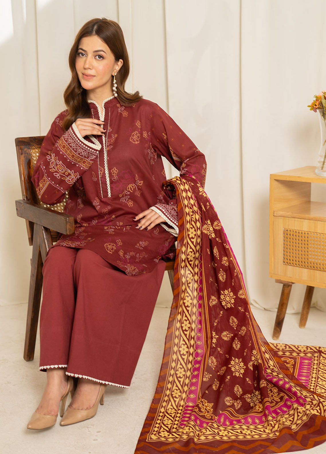 Sule by Coco Zara Shahjahan Printed Lawn Suits Unstitched 3 Piece - CZS25SPL 10 Sule by Coco Zara Shahjahan Printed Lawn Suits Unstitched 3 Piece - CZS25SPL 10