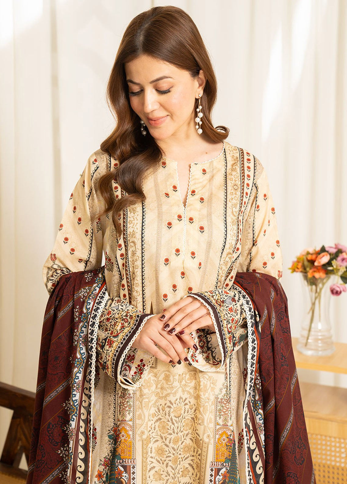 Sule by Coco Zara Shahjahan Printed Lawn Suits Unstitched 3 Piece - CZS25SPL 12 Sule by Coco Zara Shahjahan Printed Lawn Suits Unstitched 3 Piece - CZS25SPL 12