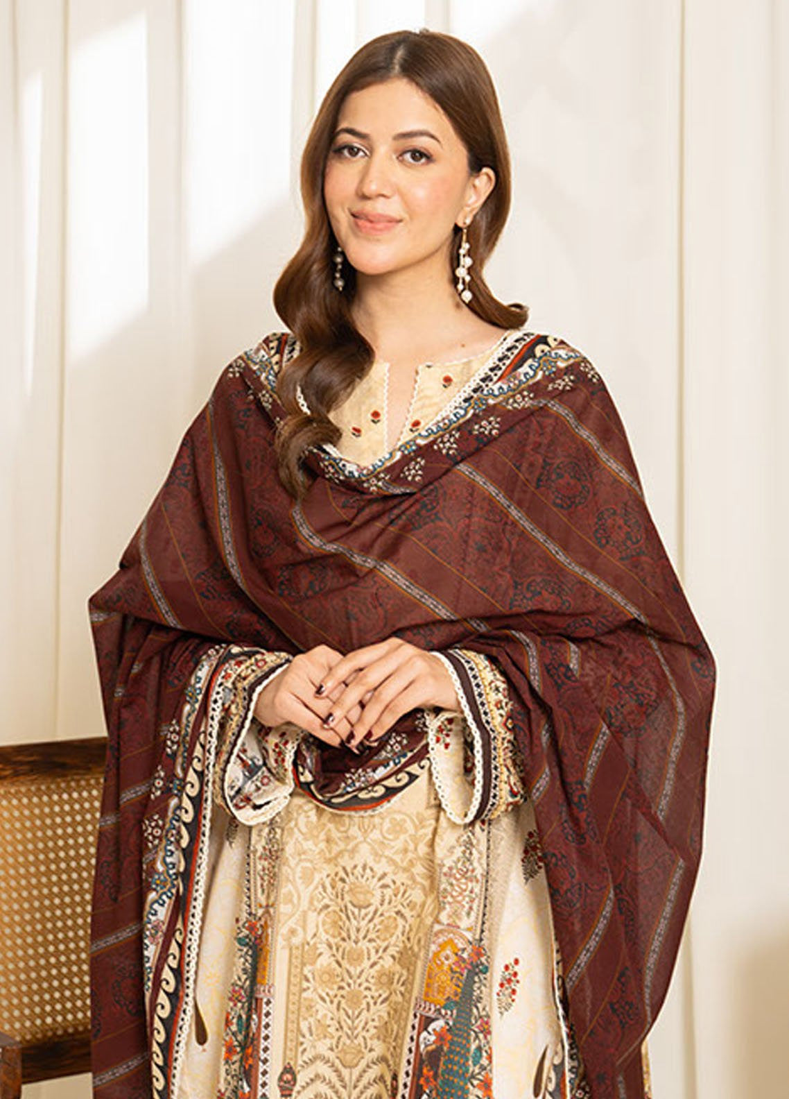 Sule by Coco Zara Shahjahan Printed Lawn Suits Unstitched 3 Piece - CZS25SPL 12 Sule by Coco Zara Shahjahan Printed Lawn Suits Unstitched 3 Piece - CZS25SPL 12