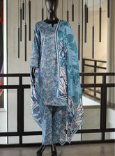 Sumi Printed Cambric Suits Stitched 3 Piece - SU25CP 02