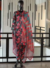 Sumi Printed Cambric Suits Stitched 3 Piece - SU25CP 03