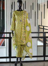 Sumi Printed Cambric Suits Stitched 3 Piece - SU25CP 05