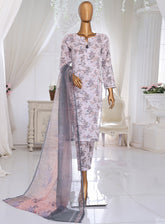 Sumi Printed Lawn Suits Stitched 3 Piece - SU25PL 05 SKIN