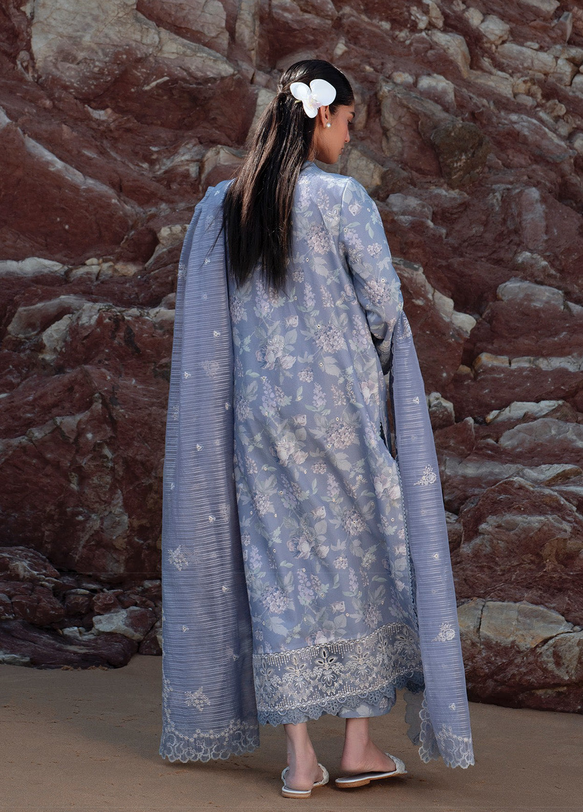 Summer Together by Afrozeh Embroidered Lawn Suits Unstitched 3 Piece - AF25ST 03 MOONLIGHT Summer Together by Afrozeh Embroidered Lawn Suits Unstitched 3 Piece - AF25ST 03 MOONLIGHT