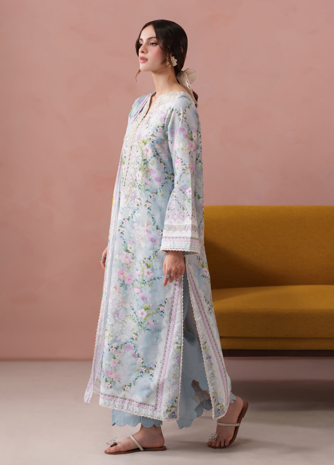 Summer Diary By Neeshay Embroidered Lawn 3 Piece Unstitched Suit NE26SD D-WHISPERING IRIS Summer Diary By Neeshay Embroidered Lawn 3 Piece Unstitched Suit NE26SD D-WHISPERING IRIS