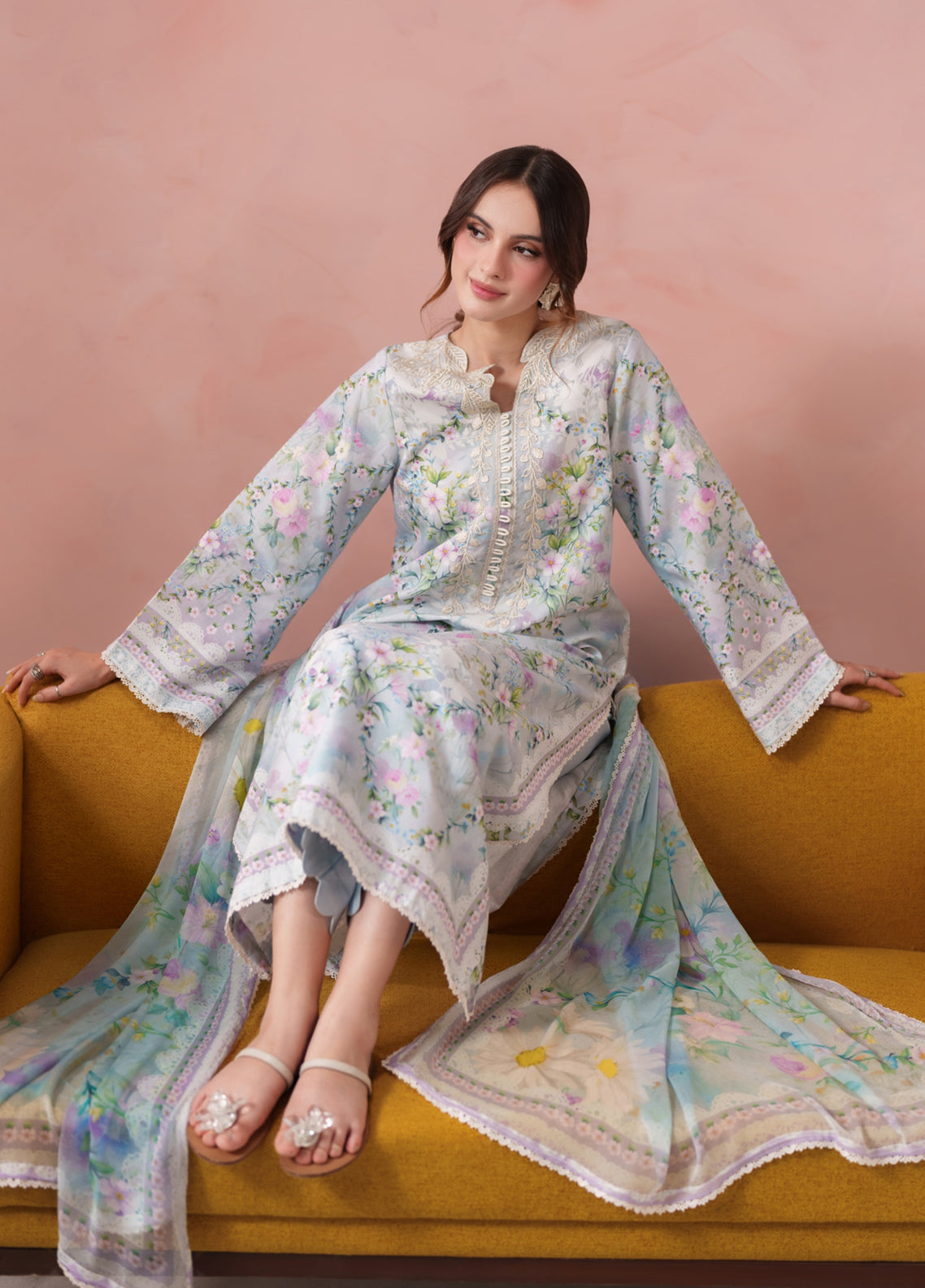 Summer Diary By Neeshay Embroidered Lawn 3 Piece Unstitched Suit NE26SD D-WHISPERING IRIS Summer Diary By Neeshay Embroidered Lawn 3 Piece Unstitched Suit NE26SD D-WHISPERING IRIS