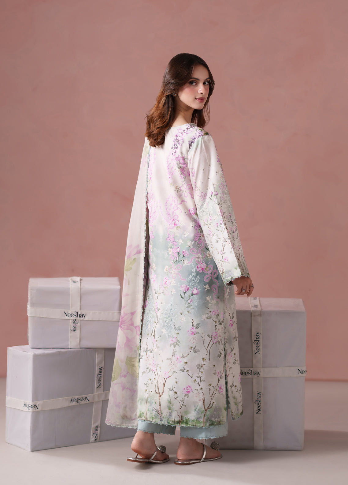 Summer Diary By Neeshay Embroidered Lawn 3 Piece Unstitched Suit NE26SD D-WISTERIA WHISPER Summer Diary By Neeshay Embroidered Lawn 3 Piece Unstitched Suit NE26SD D-WISTERIA WHISPER