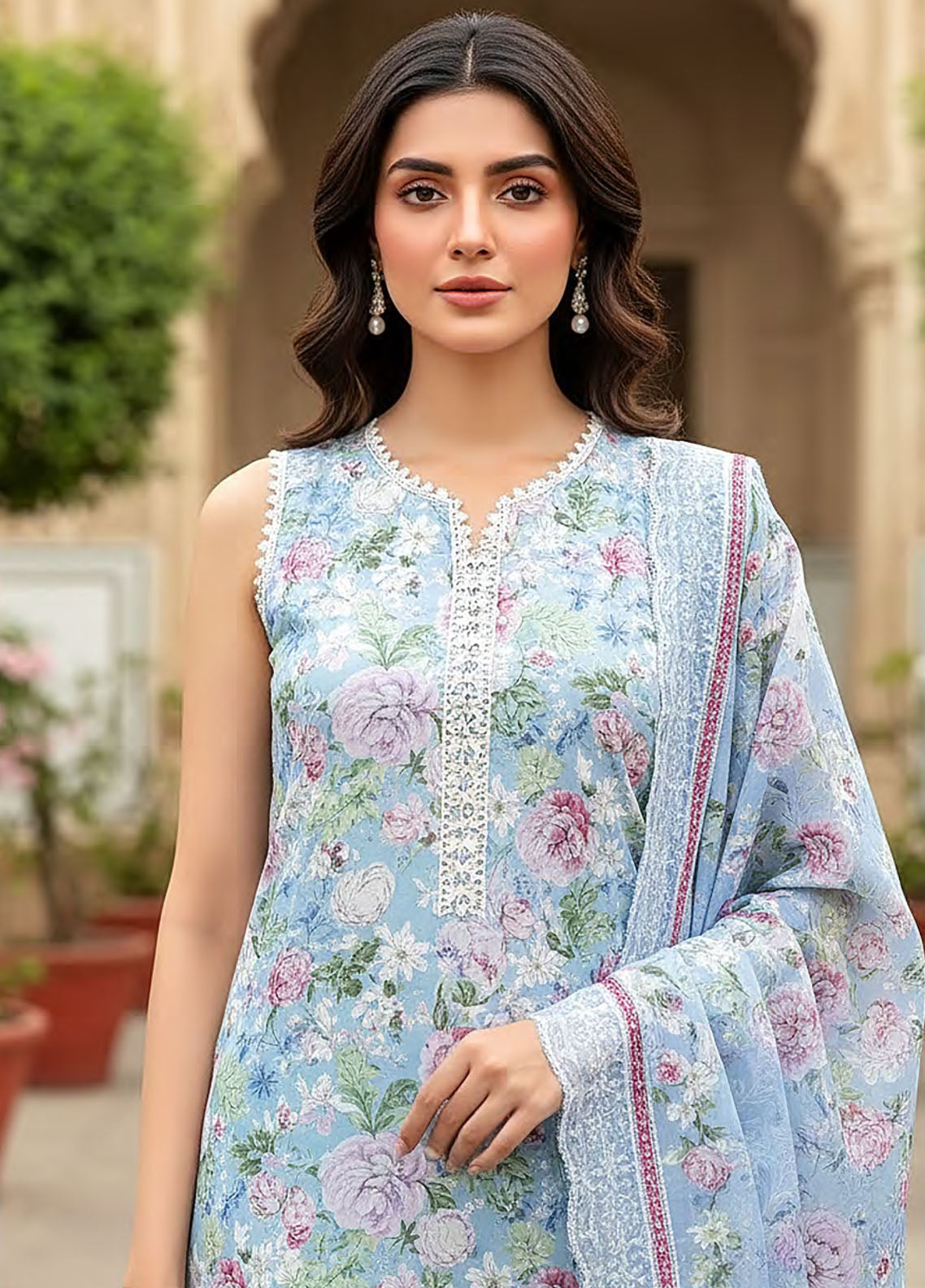 Summer Essentials By LSM Lakhany Embroidered Lawn 3 Piece Unstitched Suit LSM26SEEC D-LG-RL-0408 Summer Essentials By LSM Lakhany Embroidered Lawn 3 Piece Unstitched Suit LSM26SEEC D-LG-RL-0408