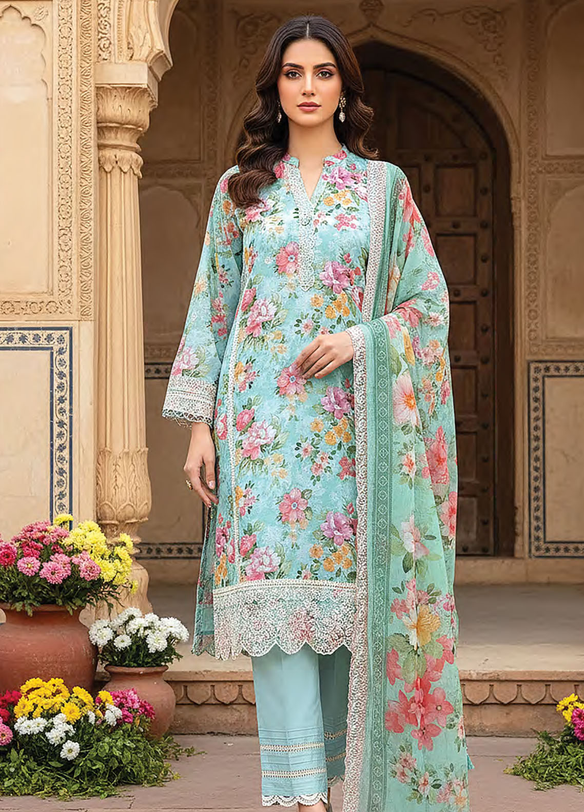 Summer Essentials By LSM Lakhany Embroidered Lawn 3 Piece Unstitched Suit LSM26SEEC D-LG-SG-0052 Summer Essentials By LSM Lakhany Embroidered Lawn 3 Piece Unstitched Suit LSM26SEEC D-LG-SG-0052