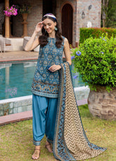 Summer Muse By Gul Ahmed Printed Lawn 3 Piece Unstitched Suit GA26SM D-CBN-62006